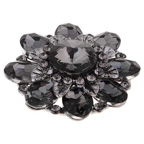 Strass Knöpfe Dekoknöpfe Schmuckknöpfe Zierknöpfe Strasssteine mit für Möbel, Haarschmuck, Brosche, Schwarz Strass Knöpfe Dekoknöpfe Schmuckknöpfe Zierknöpfe Strasssteine mit für Möbel, Haarschmuck, Brosche, Schwarz von Sharplace
