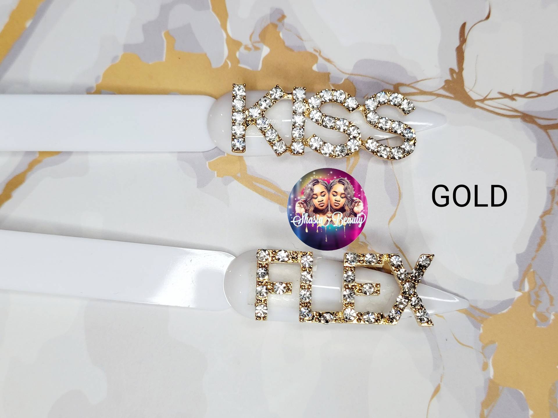 Baddie Bling Silber Oder Gold Xl Worte, Nagel Charms, 3D Nail Art Dekoration, Halloween Schmuck Für Nägel, Wort Charm, Nägel Baddie Bling Silber Oder Gold Xl Worte, Nagel Charms, 3D Nail Art Dekoration, Halloween Schmuck Für Nägel, Wort Charm, Nägel von ShasiaBeauty