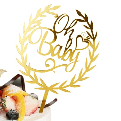Acryl Cake Toppers Geschlecht Offenbarung Tortendeko für Jungen Mädchen Verspiegelt "Oh Baby" Cake Topper für Duschen & besondere Anlässe Acryl Cake Toppers Geschlecht Offenbarung Tortendeko für Jungen Mädchen Verspiegelt "Oh Baby" Cake Topper für Duschen & besondere Anlässe von Shatore