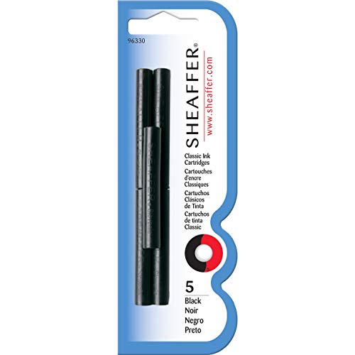 Sheaffer® Skrip® Füllfederhalter Classic Tintenpatrone - Schwarz (5 pro Karte) von Sheaffer