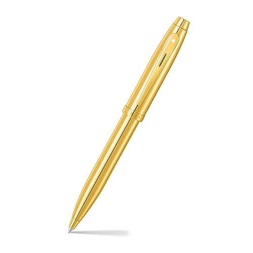 Sheaffer 100 9372 Glänzender PVD-Gold-Kugelschreiber mit PVD-Goldrand Sheaffer 100 9372 Glänzender PVD-Gold-Kugelschreiber mit PVD-Goldrand von Sheaffer