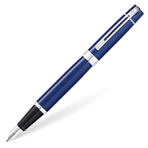 Sheaffer 300 Glänzender Blauer Lack Füllfederhalter von Sheaffer