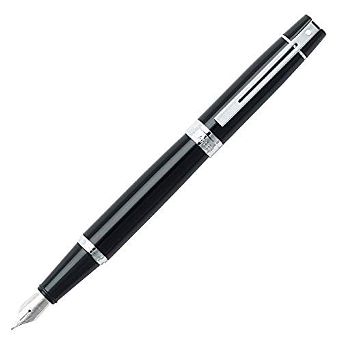 Sheaffer 300 Glanzlack schwarz Lack Füllfederhalter mit feiner Feder von Sheaffer