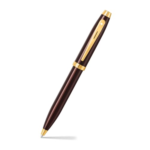 Sheaffer Gift 100 9370 Kugelschreiber glänzend kaffeebraun mit PVD-Goldton Rand | Kaffeebraun Kugelschreiber | Premium Pen Geschenkset Sheaffer Gift 100 9370 Kugelschreiber glänzend kaffeebraun mit PVD-Goldton Rand | Kaffeebraun Kugelschreiber | Premium Pen Geschenkset von Sheaffer