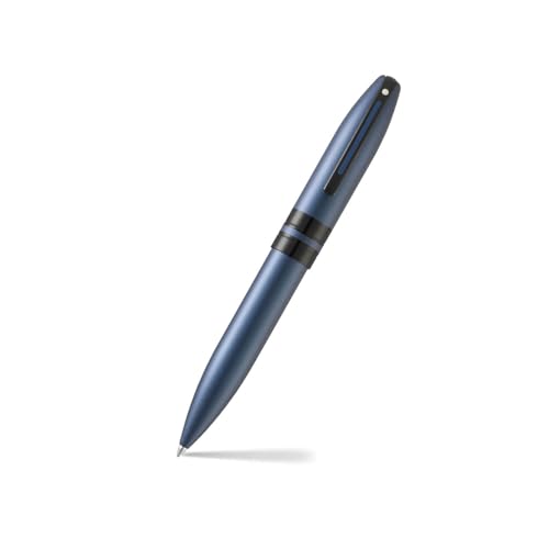 Sheaffer Icon E2911051 Kugelschreiber, Metallic Blau mit schwarzen PVD-Applikationen von Sheaffer