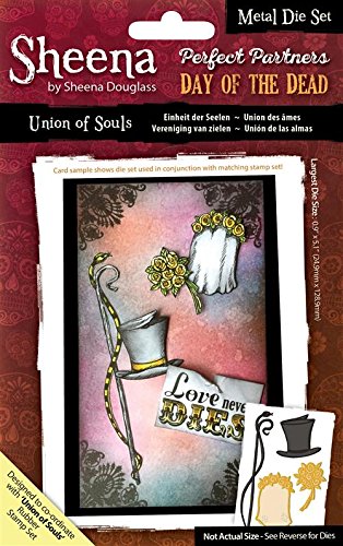 Sheena Douglass "Union of Souls Perfect Partner Metall sterben, Silber, 4-TLG. von Sheena Douglass