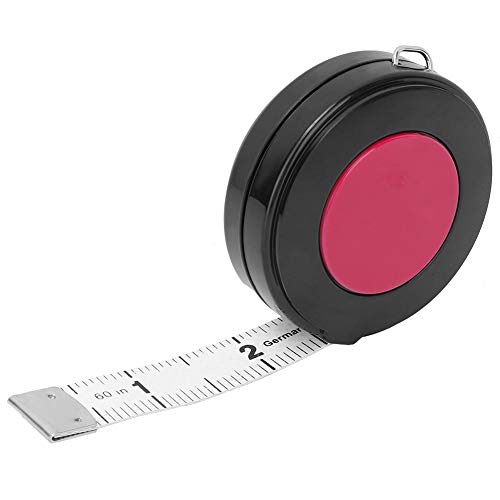 Soft Tape Measure Double Scale Einziehbares Maßband Schneiderkörpertuch Messlineal 150cm[rot]Maßbänder von Sheens