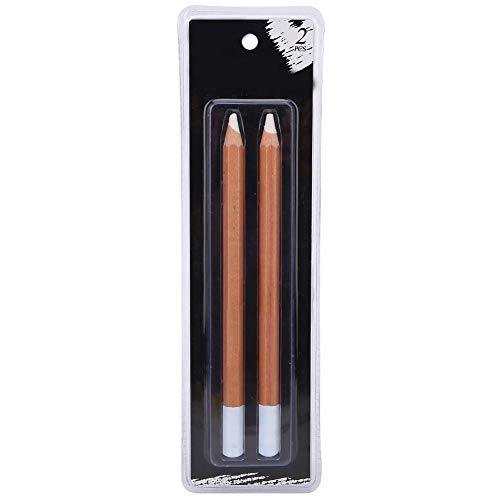 Weiße Kohlestifte, 2 Stück Art Drawing Pencils Set Professioneller Sketching Highlight Pen für Dunkles oder getöntes Papier Weiße Kohlestifte, 2 Stück Art Drawing Pencils Set Professioneller Sketching Highlight Pen für Dunkles oder getöntes Papier von Sheens
