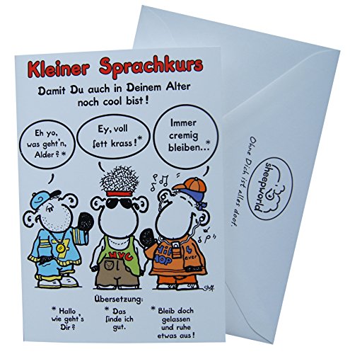 Sheepworld, Klappkarte Nr. 18 von Sheepworld
