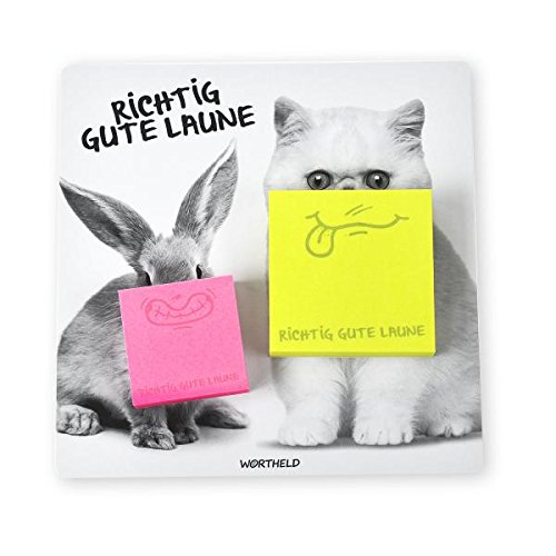 Sheepworld, Wortheld - 42940 - Haftnotizzettel, Gute Laune, 2 x 100 Blatt Sheepworld, Wortheld - 42940 - Haftnotizzettel, Gute Laune, 2 x 100 Blatt von Sheepworld