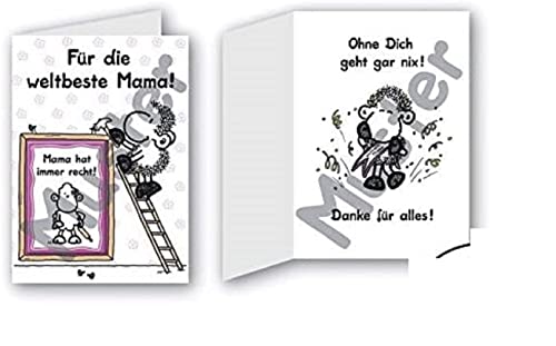 Sheepworld 54036 Klappkarte mit Magnet Sheepworld 54036 Klappkarte mit Magnet von Sheepworld