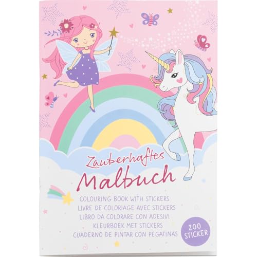 Sheepworld Malbuch Einhorn und Fee | 12 Seiten zum Ausmalen, 4 Seiten mit Aufklebern, DIN A5-Format | Geschenk für Kinder, Kindergeburtstag, Geschenk Mädchen, Schulanfang, Schultüte | 74288 Sheepworld Malbuch Einhorn und Fee | 12 Seiten zum Ausmalen, 4 Seiten mit Aufklebern, DIN A5-Format | Geschenk für Kinder, Kindergeburtstag, Geschenk Mädchen, Schulanfang, Schultüte | 74288 von Sheepworld