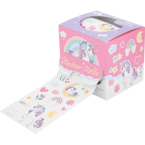 Sheepworld Stickerrolle Einhorn | mit 150 figürlichen Aufklebern, in verschiedene Größen, in Geschenkbox | Geschenk für Kinder, Kindergeburtstag, Geschenk Mädchen, Schulanfang, Schultüte | 74286 Sheepworld Stickerrolle Einhorn | mit 150 figürlichen Aufklebern, in verschiedene Größen, in Geschenkbox | Geschenk für Kinder, Kindergeburtstag, Geschenk Mädchen, Schulanfang, Schultüte | 74286 von Sheepworld