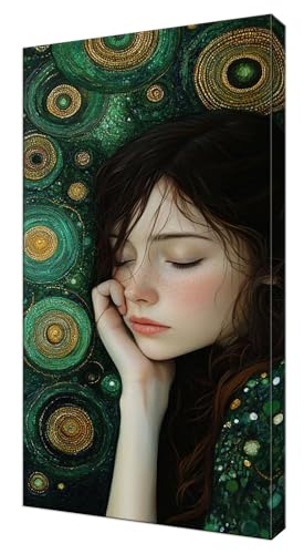 Diamond Painting Kinder, Abstrakt Frau Großes XXL 80x160cm Diamond Painting Erwachsene Zubehör, 5D DIY Strass Stickerei Kreuzstich Diamant Kunst Kits, Kreativ Set Erwachsene Home Wand Dekoration J-563 von Shejyn