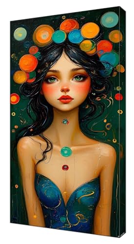 Diamond Painting Kinder, Farbe Frau Großes XXL 80x160cm Diamond Painting Erwachsene Zubehör, 5D DIY Strass Stickerei Kreuzstich Diamant Kunst Kits,Kreativ Set für Erwachsene Home Wand Dekoration J-536 von Shejyn