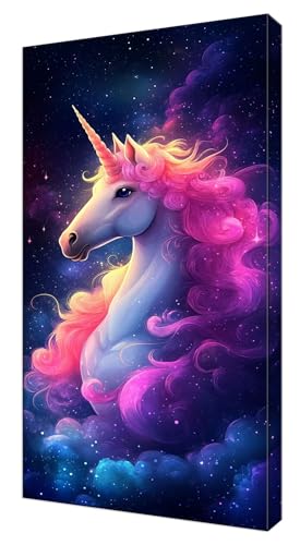 Diamond Painting Kinder, Farbe Pferd Großes XXL 80x160cm Diamond Painting Erwachsene Zubehör, 5D DIY Strass Stickerei Kreuzstich Diamant Kunst Kits, Kreativ Set Erwachsene Home Wand Dekoration J-531 von Shejyn