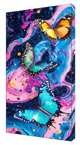 Diamond Painting Kinder, Farbe Schmetterling Großes XXL 80x160cm Diamond Painting Erwachsene Zubehör, 5D DIY Strass Stickerei Kreuzstich Diamant Kunst Kits, Kreativ Set Erwachsene Home Dekor J-520 Diamond Painting Kinder, Farbe Schmetterling Großes XXL 80x160cm Diamond Painting Erwachsene Zubehör, 5D DIY Strass Stickerei Kreuzstich Diamant Kunst Kits, Kreativ Set Erwachsene Home Dekor J-520 von Shejyn
