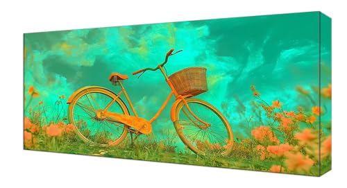 Diamond Painting Kinder, Wiese Fahrrad Großes XXL 35x70cm Diamond Painting Erwachsene Zubehör, 5D DIY Strass Stickerei Kreuzstich Diamant Kunst Kits, Kreativ Set Erwachsene Home Wand Dekoration J-445 Diamond Painting Kinder, Wiese Fahrrad Großes XXL 35x70cm Diamond Painting Erwachsene Zubehör, 5D DIY Strass Stickerei Kreuzstich Diamant Kunst Kits, Kreativ Set Erwachsene Home Wand Dekoration J-445 von Shejyn
