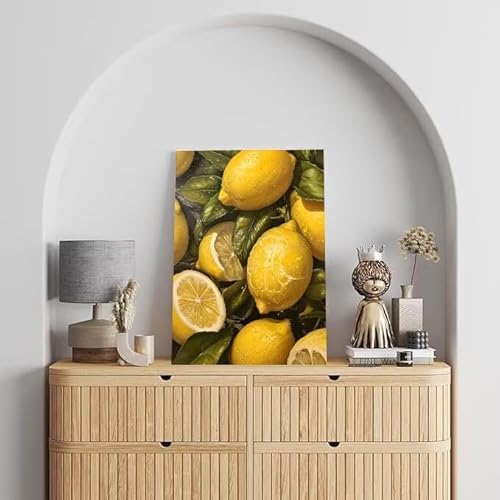Shejyn Zitrone Malen Nach Zahlen, Malen Nach Zahlen Erwachsene Früchte, DIY Handgemalt Ölgemälde Kit für Anfänger und Kinder, Mit Pinsels und Acrylfarbe Als Geschenke, Ohne Rahmen 40x50 cm L-495 Shejyn Zitrone Malen Nach Zahlen, Malen Nach Zahlen Erwachsene Früchte, DIY Handgemalt Ölgemälde Kit für Anfänger und Kinder, Mit Pinsels und Acrylfarbe Als Geschenke, Ohne Rahmen 40x50 cm L-495 von Shejyn