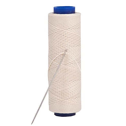 Shelver Sattlergarn, 1mm Starkes, Gewachstes, Robustes Garn für Leder, Ledergarn, Schwere Textilien, Polsterung, Schuhe, Taschen, Heimwerken, Reparaturen – 30 Farben von Shelver