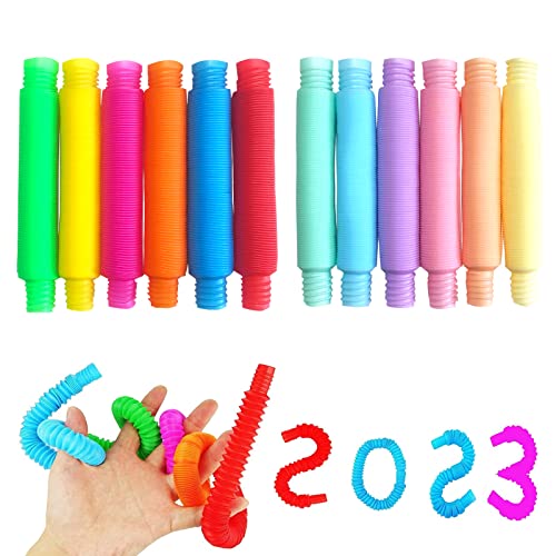 Pop Röhren Sensorik Spielzeug, 12 Stücke Bunt Stretchrohr-Sensorik Spielzeug,Pop Tubes für Kinder Stress und Angst Linderung Kinder Erwachsene Mitgebsel Kindergeburtstag Junge Gastgeschenke Pop Röhren Sensorik Spielzeug, 12 Stücke Bunt Stretchrohr-Sensorik Spielzeug,Pop Tubes für Kinder Stress und Angst Linderung Kinder Erwachsene Mitgebsel Kindergeburtstag Junge Gastgeschenke von Shengbangym