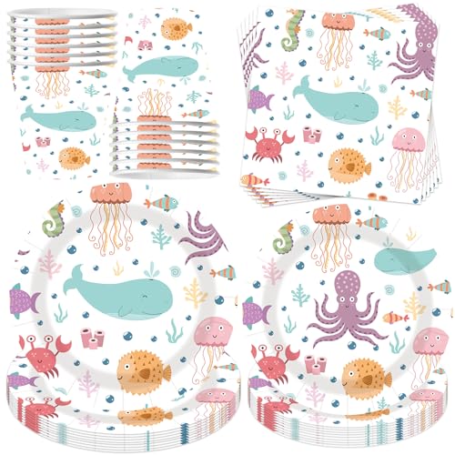 50 Stück Partygeschirr Set,Kindergeburtstag Geschirr Set,Partygeschirr Geburtstag,Kindergeburtstag Deko mit Teller Becher Servietten Tischdecke Strohhalme,Party Geschirr für 10 Gäste 50 Stück Partygeschirr Set,Kindergeburtstag Geschirr Set,Partygeschirr Geburtstag,Kindergeburtstag Deko mit Teller Becher Servietten Tischdecke Strohhalme,Party Geschirr für 10 Gäste von Shengruili