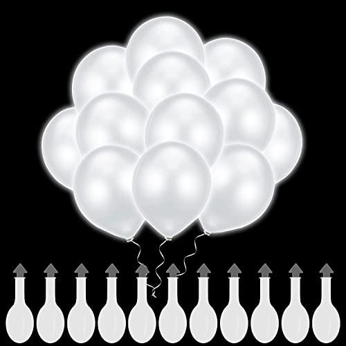 Leuchtende Luftballons,20 Pcs LED Leuchtballons,LED Leuchtet im Dunkeln Ballons,Led Blinkende Luftballons,Luminous Balloon,LED Ballons Lichter,für Hochzeit Deko,Geburtstag,Party von Shengruili