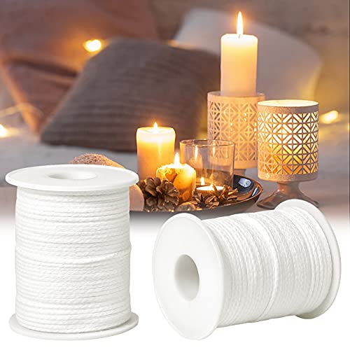 Shengxi Docht 61m Kerzendochte Baumwolle Geflochtene Runddocht Flachdocht für Kerzen Weihnachten Rauchfrei für die Kerzenherstellung DIY Kerze Öllampe Weihnachten Shengxi Docht 61m Kerzendochte Baumwolle Geflochtene Runddocht Flachdocht für Kerzen Weihnachten Rauchfrei für die Kerzenherstellung DIY Kerze Öllampe Weihnachten von Shengxi