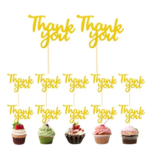 Dankeschön Kuchen Topper - Lehrer Dankes Cupcake Deko,Party Zubehör Set Für Lehrerfesten Feiern Mit Freunden Dankesfeiern Dankeschön Kuchen Topper - Lehrer Dankes Cupcake Deko,Party Zubehör Set Für Lehrerfesten Feiern Mit Freunden Dankesfeiern von Shenrongtong