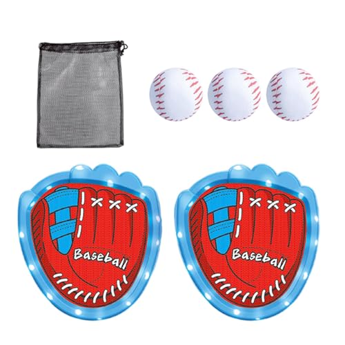 Shenrongtong Ballspiel werfen und fangen, Ballspiel werfen und fangen - Partys Ballwurfspiel | Baseball-Trainingsspielzeug mit verstellbaren Riemen für Familientreffen, Geburtstagsfeiern, Shenrongtong Ballspiel werfen und fangen, Ballspiel werfen und fangen - Partys Ballwurfspiel | Baseball-Trainingsspielzeug mit verstellbaren Riemen für Familientreffen, Geburtstagsfeiern, von Shenrongtong