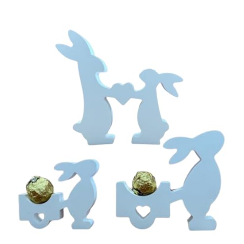 Shenrongtong Silikonformen Gießformen - Silikonformen Ostern Osterhase Silikonformen, 3D Hasenform für Ostern | Osterhasen-Backform. 3D-Kaninchen-Gießform von Shenrongtong