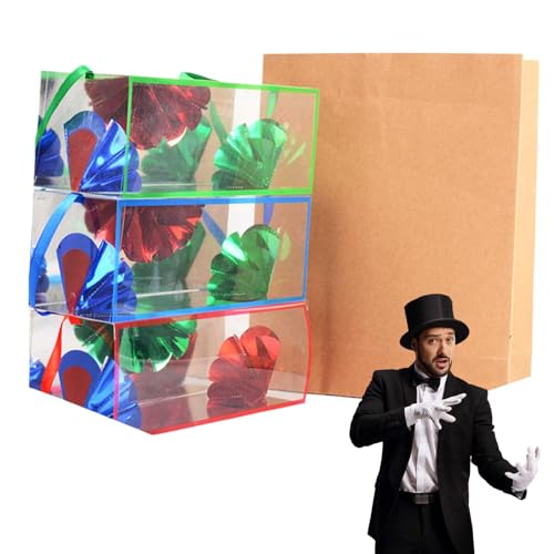 Shenrongtong Zaubertricks für Kinder, Zaubertricks - Magische Papiertüte erscheint in Einer Blumenbox - Zaubertricks-Traumtasche, Bühnenillusion, Zauberer-Zubehör für Kinder, Teenager Shenrongtong Zaubertricks für Kinder, Zaubertricks - Magische Papiertüte erscheint in Einer Blumenbox - Zaubertricks-Traumtasche, Bühnenillusion, Zauberer-Zubehör für Kinder, Teenager von Shenrongtong