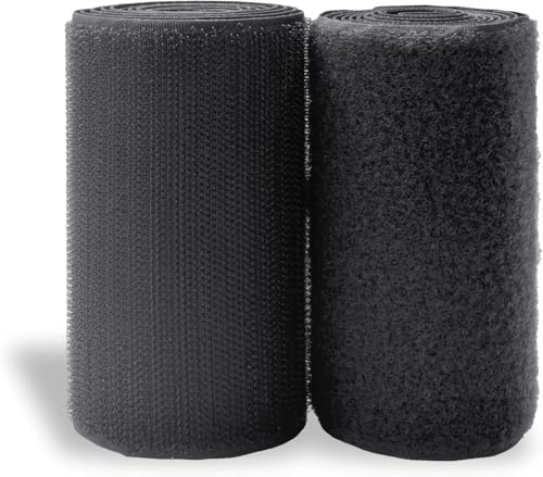 10,2 cm dunkelgraues Klettband, 91 cm Länge, nicht klebende Klettrollen, Nylon, Nähverschlüsse, Klebeband, ineinandergreifendes Klebeband, zum Aufnähen für Kleidung, Schuhe, Taschen, Handwerk, Outdoor 10,2 cm dunkelgraues Klettband, 91 cm Länge, nicht klebende Klettrollen, Nylon, Nähverschlüsse, Klebeband, ineinandergreifendes Klebeband, zum Aufnähen für Kleidung, Schuhe, Taschen, Handwerk, Outdoor von Sheriffdrink