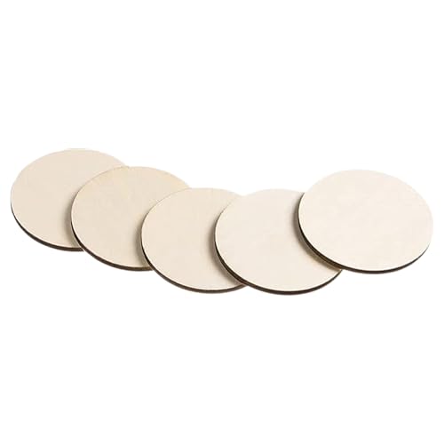 5 Stück unlackierte Holzkreise, 15,2 cm, Holz zum Basteln, 0,2 cm Dicke, runde Scheiben, natürliche Aussparungen, Ornamente, ideal für Dekoration, Bastelarbeiten, Kunstbedarf, Malerei, Schulprojekte 5 Stück unlackierte Holzkreise, 15,2 cm, Holz zum Basteln, 0,2 cm Dicke, runde Scheiben, natürliche Aussparungen, Ornamente, ideal für Dekoration, Bastelarbeiten, Kunstbedarf, Malerei, Schulprojekte von Sheriffdrink