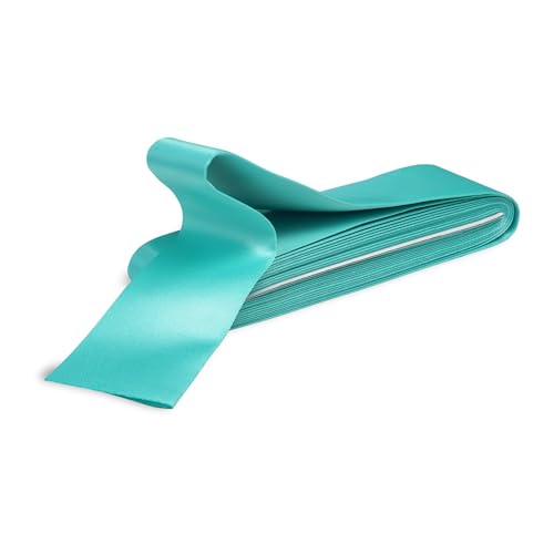 Aquamarin-Satin-Deckenbindung, 5,1 cm x 12,7 m, einfach gefaltetes Band für Quilteinfassung, Türkis, glatte Oberfläche, leicht zu nähen, strapazierfähiges Besatzmaterial, ideal für Decken, Basteln Aquamarin-Satin-Deckenbindung, 5,1 cm x 12,7 m, einfach gefaltetes Band für Quilteinfassung, Türkis, glatte Oberfläche, leicht zu nähen, strapazierfähiges Besatzmaterial, ideal für Decken, Basteln von Sheriffdrink