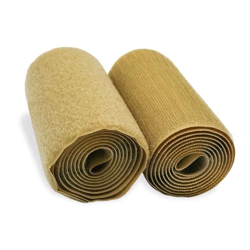 Coyote Klettband, 10,2 cm breit, nicht klebend, 91 cm lang, Nylongewebe, Befestigungsband, starke Griffrolle, ideal für Militärausrüstung, Uniform, Kleidung, Taschen, Schuhe, Hosen, DIY-Projekte Coyote Klettband, 10,2 cm breit, nicht klebend, 91 cm lang, Nylongewebe, Befestigungsband, starke Griffrolle, ideal für Militärausrüstung, Uniform, Kleidung, Taschen, Schuhe, Hosen, DIY-Projekte von Sheriffdrink