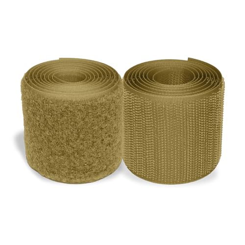 Coyote Klettband, 91 cm Länge, nicht klebend, 5,1 cm breit, Klettverschlüsse, Nylon, zum Aufnähen für Militärausrüstung, Uniform, Kleidung, Schuhe, Taschen, Handwerk Coyote Klettband, 91 cm Länge, nicht klebend, 5,1 cm breit, Klettverschlüsse, Nylon, zum Aufnähen für Militärausrüstung, Uniform, Kleidung, Schuhe, Taschen, Handwerk von Sheriffdrink