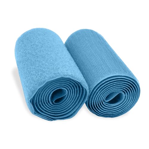 Klettband, 10,2 cm breit, nicht klebend, 91 cm lang, Nylongewebe, Befestigungsband, starke Griffrolle, ideal für Militärausrüstung, Uniform, Kleidung, Taschen, Schuhe, Hosen, DIY-Projekte, Handwerk von Sheriffdrink