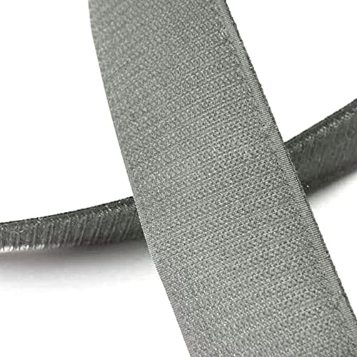 Klettband, 2,5 cm, hellgrau, 4,5 m, zum Aufnähen, nicht klebend, Nylon, strapazierfähig, Stoff-Rollverschluss-Set, ideal für Militär, Taschen, Kleidung, Schuhe, Rucksäcke, Zuhause, Büro, Schule Klettband, 2,5 cm, hellgrau, 4,5 m, zum Aufnähen, nicht klebend, Nylon, strapazierfähig, Stoff-Rollverschluss-Set, ideal für Militär, Taschen, Kleidung, Schuhe, Rucksäcke, Zuhause, Büro, Schule von Sheriffdrink