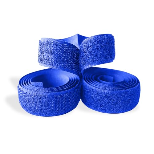Klettband, Königsblau, 2,5 cm, zum Aufnähen, nicht klebend, marineblau, ca. 91 cm lang, Nylon-Klettband, Stoffband für Uniform, Kleidung, Taschen, Schuhe, Jacken, Bastelprojekte Klettband, Königsblau, 2,5 cm, zum Aufnähen, nicht klebend, marineblau, ca. 91 cm lang, Nylon-Klettband, Stoffband für Uniform, Kleidung, Taschen, Schuhe, Jacken, Bastelprojekte von Sheriffdrink