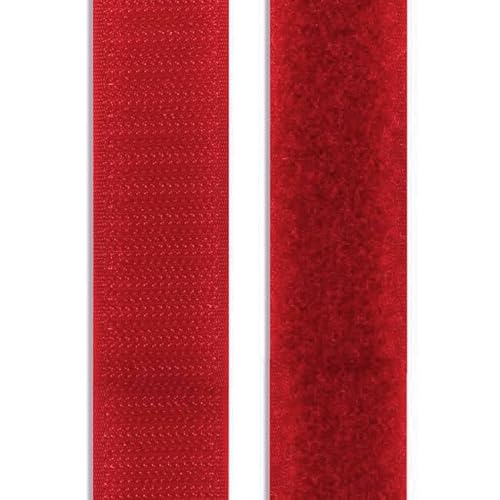 Klettverschluss-Set, 2,5 cm, rot, 9,1 m, zum Aufnähen, nicht klebend, Nylon, strapazierfähig, ideal für Militär, Taschen, Kleidung, Schuhe, Rucksäcke, Zuhause, Büro, Schule, Handwerk, DIY Klettverschluss-Set, 2,5 cm, rot, 9,1 m, zum Aufnähen, nicht klebend, Nylon, strapazierfähig, ideal für Militär, Taschen, Kleidung, Schuhe, Rucksäcke, Zuhause, Büro, Schule, Handwerk, DIY von Sheriffdrink