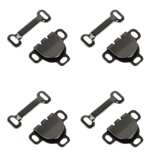 Sheriffdrink Haken- und Ösenverschlüsse aus schwarzem Nickel, 4 Stück, Metallhaken und Ösen für Kleidung, Hosen, Röcke, BHs, Hosen, Kleider, DIY Handwerk Sheriffdrink Haken- und Ösenverschlüsse aus schwarzem Nickel, 4 Stück, Metallhaken und Ösen für Kleidung, Hosen, Röcke, BHs, Hosen, Kleider, DIY Handwerk von Sheriffdrink