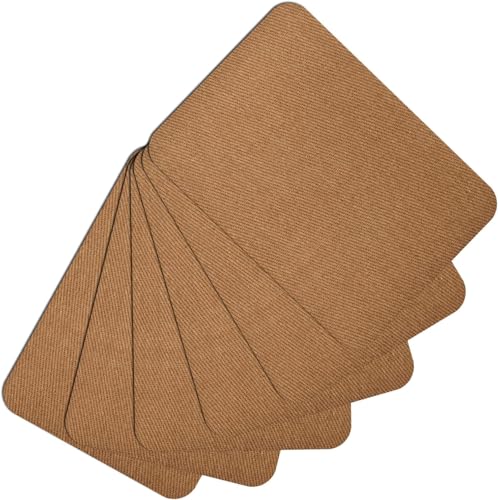 Stoff-Reparaturflicken für Kleidung, 10,2 x 7,6 cm, zum Aufbügeln, für Jacken, Uniformen, Taschen, Hosen, Basteln, DIY, einfach zu bedienen, langlebig, waschbar, 6 Stück Stoff-Reparaturflicken für Kleidung, 10,2 x 7,6 cm, zum Aufbügeln, für Jacken, Uniformen, Taschen, Hosen, Basteln, DIY, einfach zu bedienen, langlebig, waschbar, 6 Stück von Sheriffdrink