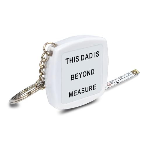 Einziehbares Maßband für Männer, Vatertag und Papa, Geschenke für Vater, doppelseitiges Maßband für Körpermaße, Nähen, Basteln, Maßbänder, Schlüsselanhänger Einziehbares Maßband für Männer, Vatertag und Papa, Geschenke für Vater, doppelseitiges Maßband für Körpermaße, Nähen, Basteln, Maßbänder, Schlüsselanhänger von ShiQiao Spl