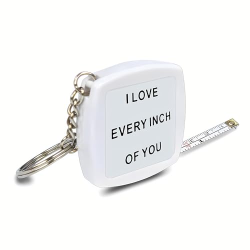 Maßband für Paare, Geschenke für Ehemann, Ehefrau, Körpernähen, "I Love Every Inch of You", Maßband für Freund, Freundin, Jahrestag, Geburtstag, Geschenke für Frauen und Männer, Schneidermaß Maßband für Paare, Geschenke für Ehemann, Ehefrau, Körpernähen, "I Love Every Inch of You", Maßband für Freund, Freundin, Jahrestag, Geburtstag, Geschenke für Frauen und Männer, Schneidermaß von ShiQiao Spl