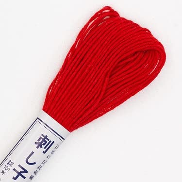 Sashiko-Garn, Olympus, 20 m, einfarbig, 15 Stück von Shibori Dragon