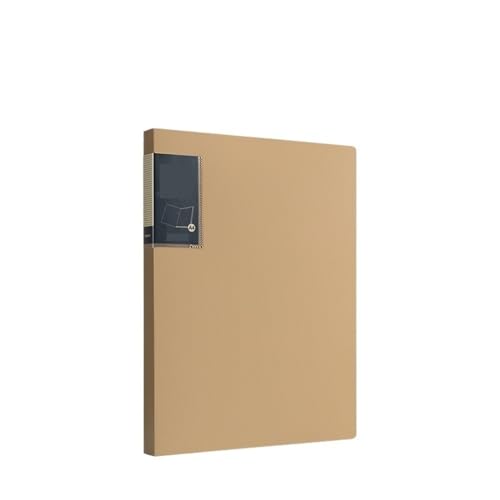 Schnellhefter A4-Ordner mit transparenten Einlagen, 60 Seiten, PP-Datenbuch, mehrschichtiger Vertragsdokumenten-Organizer Fächermappe von Shihan-2015