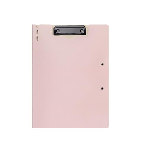 Schnellhefter Mehrfarbiger A4-Ordner, multifunktional, mit Doppelclip, Schreibblock, Daten, Verträge, Archive, Veredelung, Bürobedarf Fächermappe(Pink) von Shihan-2015