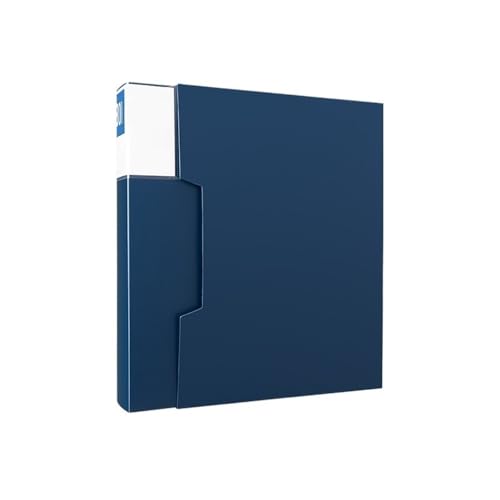 Schnellhefter Mehrlagiger A4-Ordner 80 Seiten Informationsheft mit Klarsichteinlagen Bürobedarf Notenmappe Fächermappe(Blue) von Shihan-2015