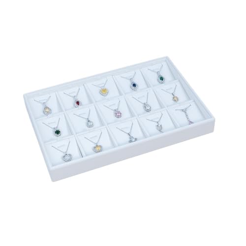 Shihan-2015 Schmuckhalter Schmuck-Display-Box, weiß, Schmuck-Halskette, Anhänger, Kette, Display-Ständer Schmuckständer Shihan-2015 Schmuckhalter Schmuck-Display-Box, weiß, Schmuck-Halskette, Anhänger, Kette, Display-Ständer Schmuckständer von Shihan-2015